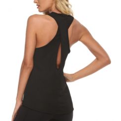 4 Pcs Women Summer Backless Cross Halter Neck Tank Tops